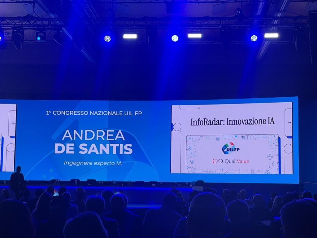 Presentazione InfoRadar: Innovazione IA al Congresso Nazionale UIL Funzione Pubblica